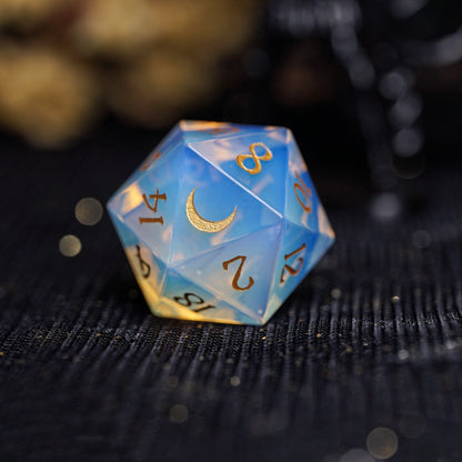 Opalite Dice Set