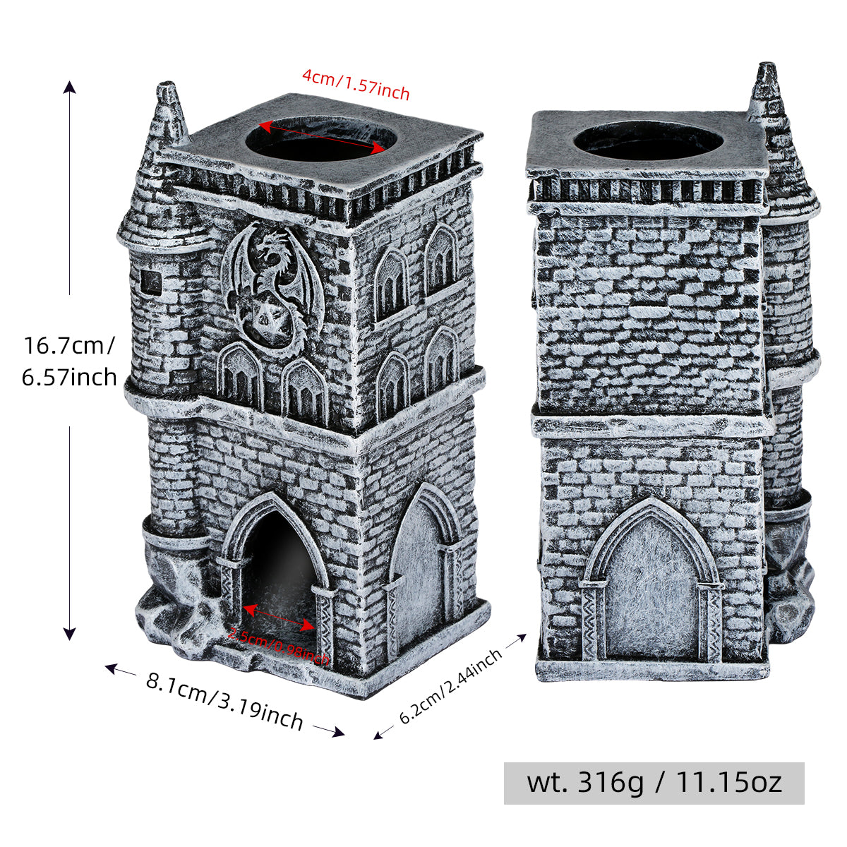 The Dragon's Gate Dice Tower