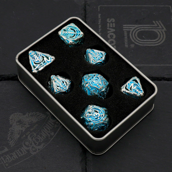 Luminous Skull Dice Set