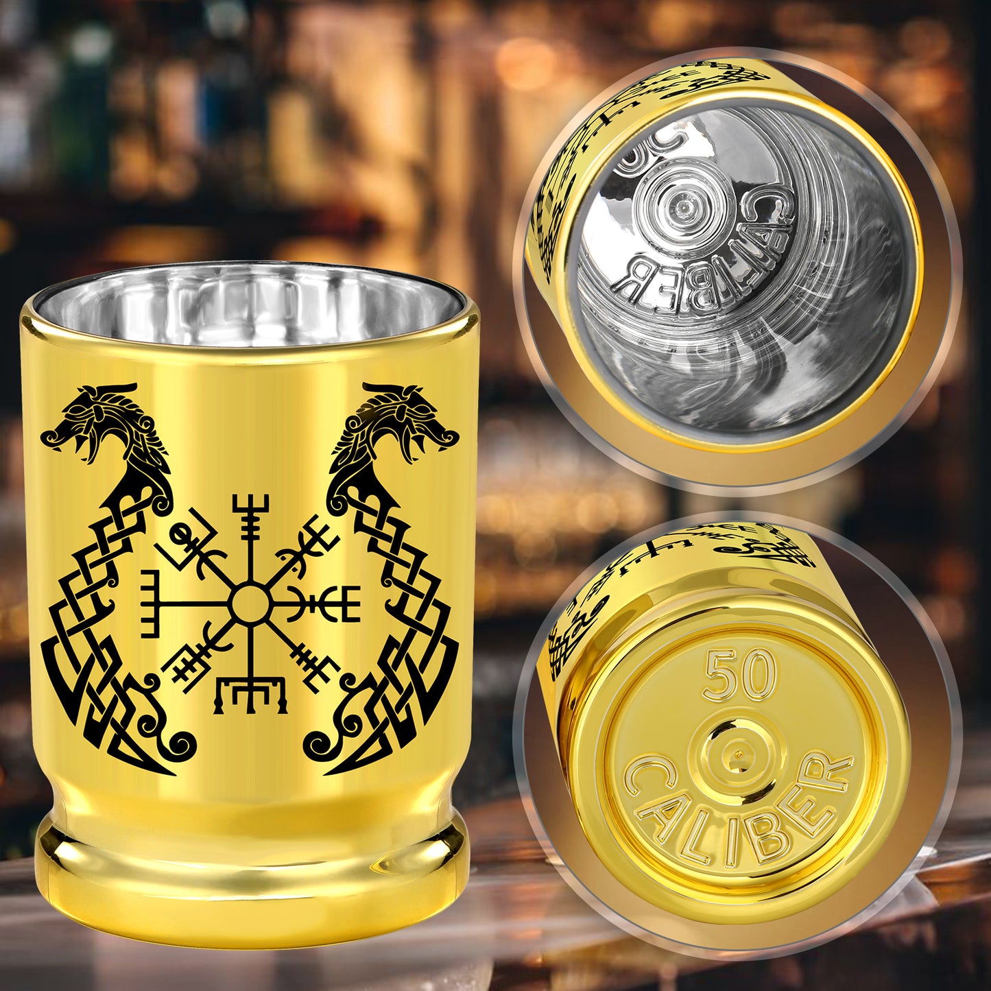 The Wayfinder's Dram Shot Glasses