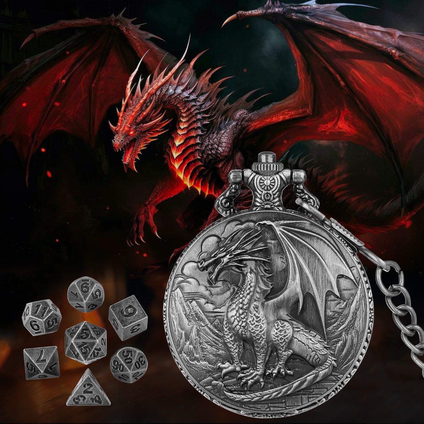 The Apex Dragon Hidden Dice Set