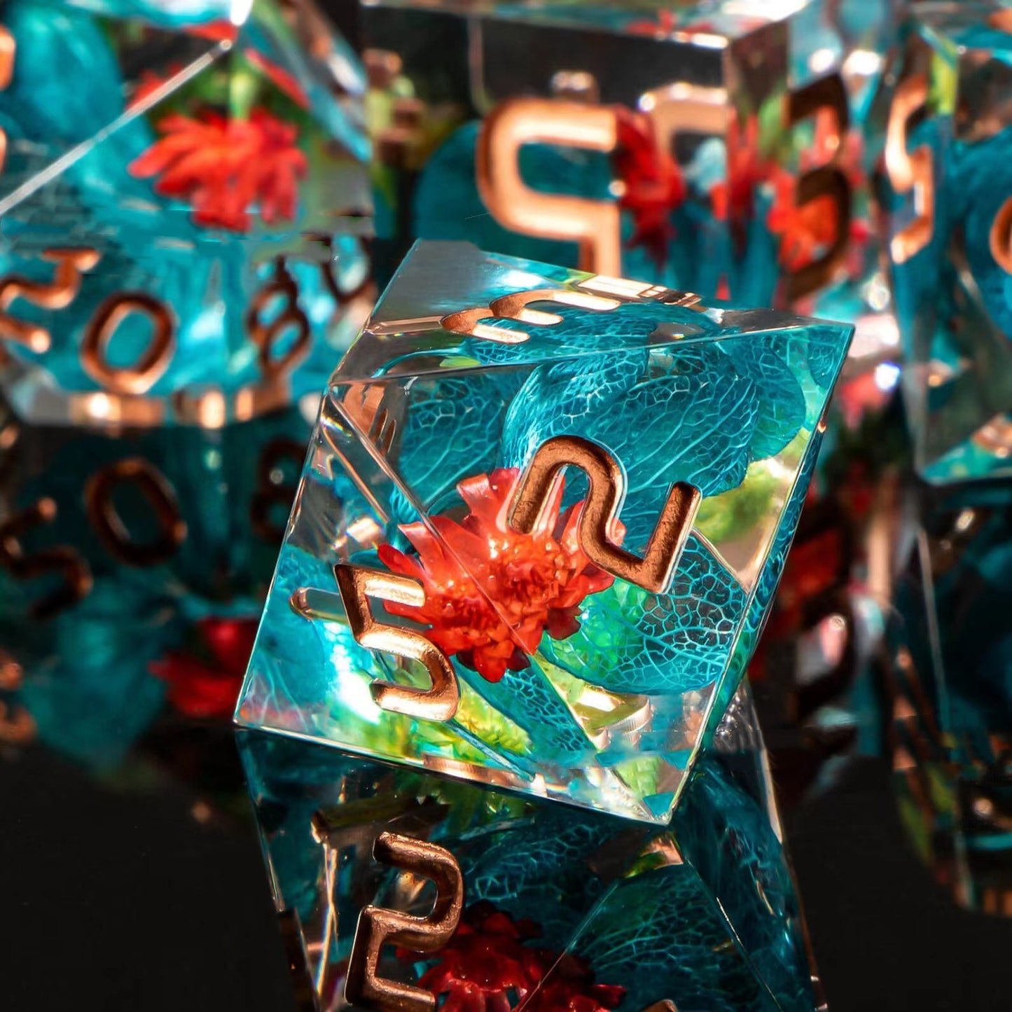 Enchanted Bloom Dice Set