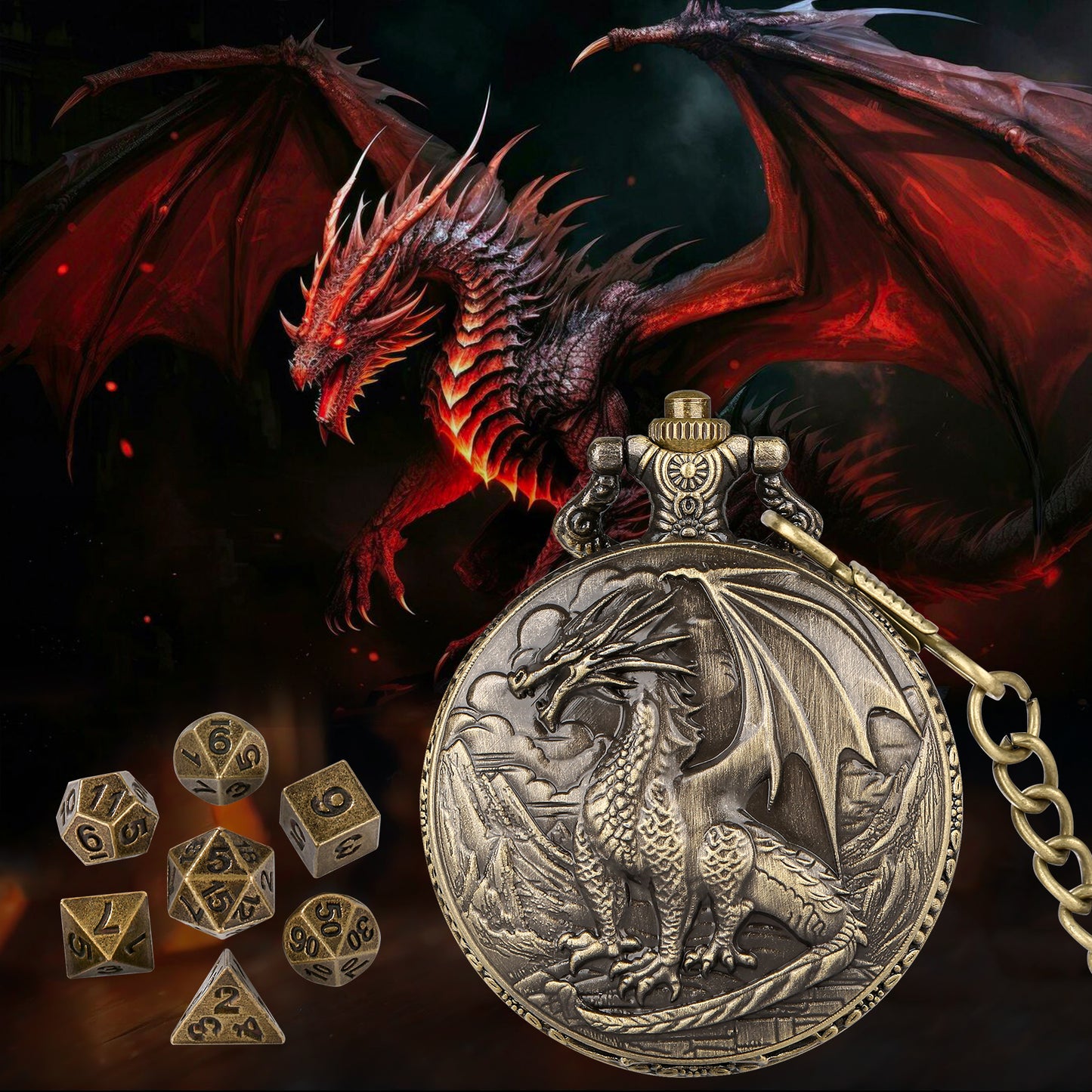 The Apex Dragon Hidden Dice Set
