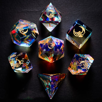 Simple Symphony Crystal Dice Set