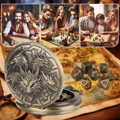 Hydra Hidden Dice Pocket Watch -