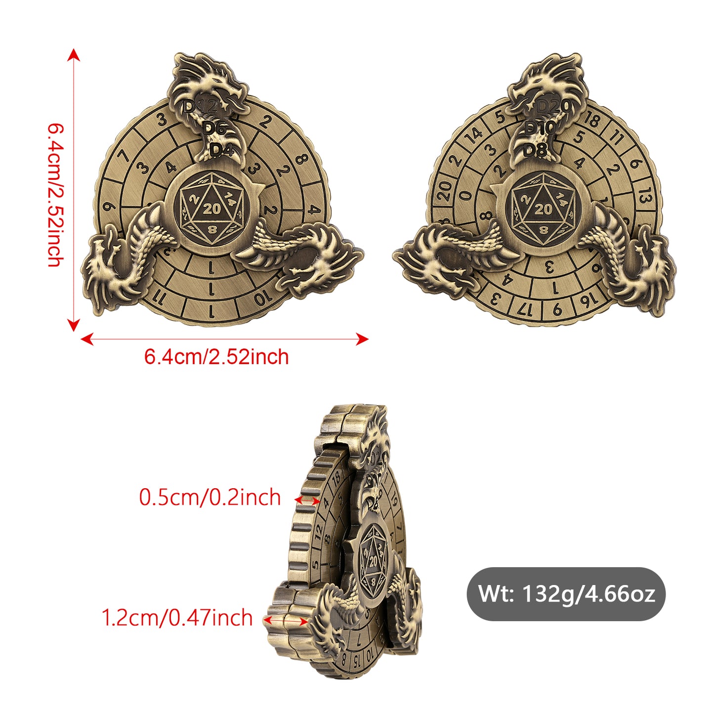 Dragon Fate Dice Spinner