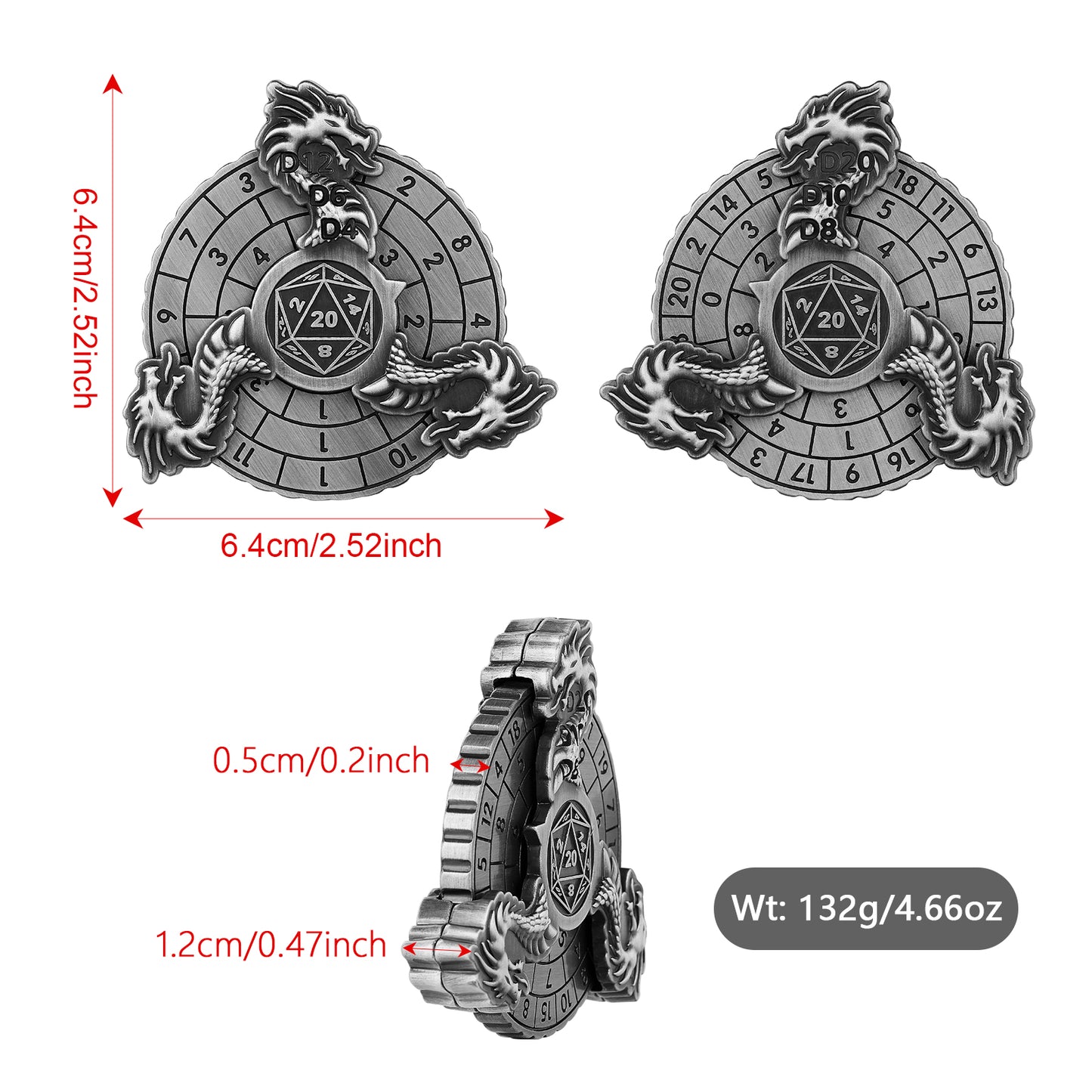 Dragon Fate Dice Spinner