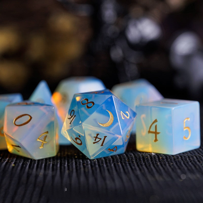 Opalite Dice Set