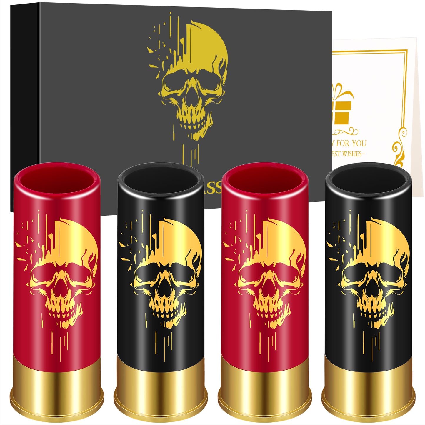 The Gunslinger's Loadout Shot Glasses