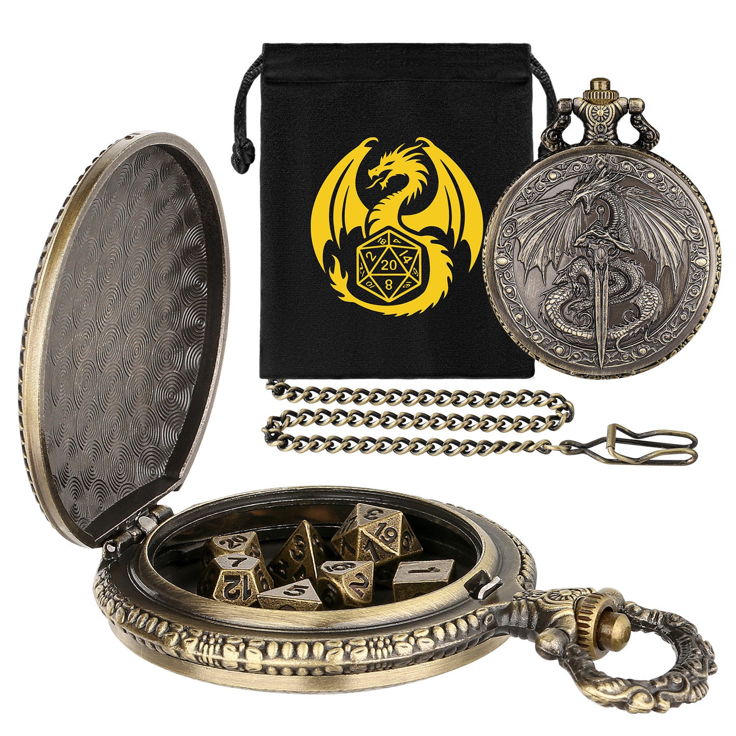 The Wyrm-Blade Hidden Dice Set