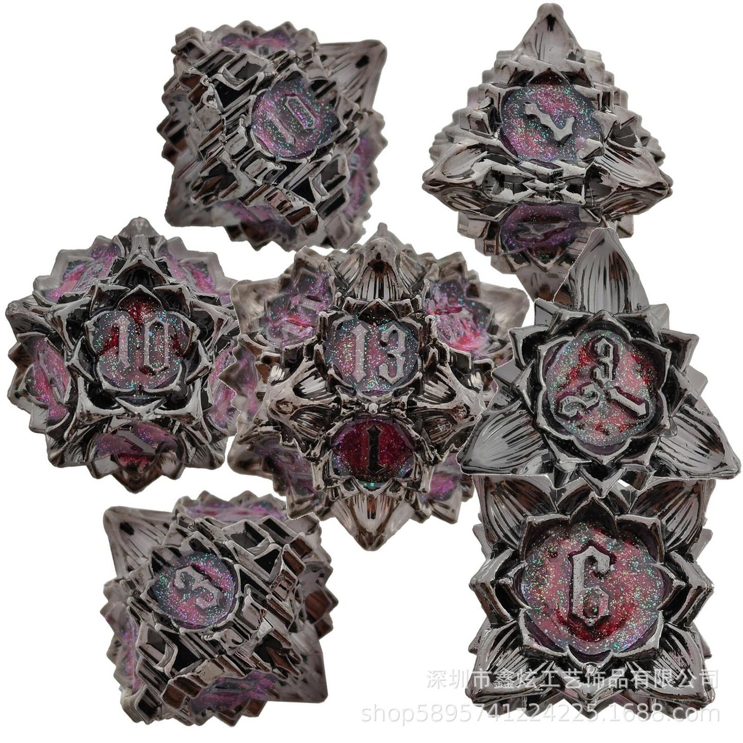 Demigorgon's Metal Dice Set