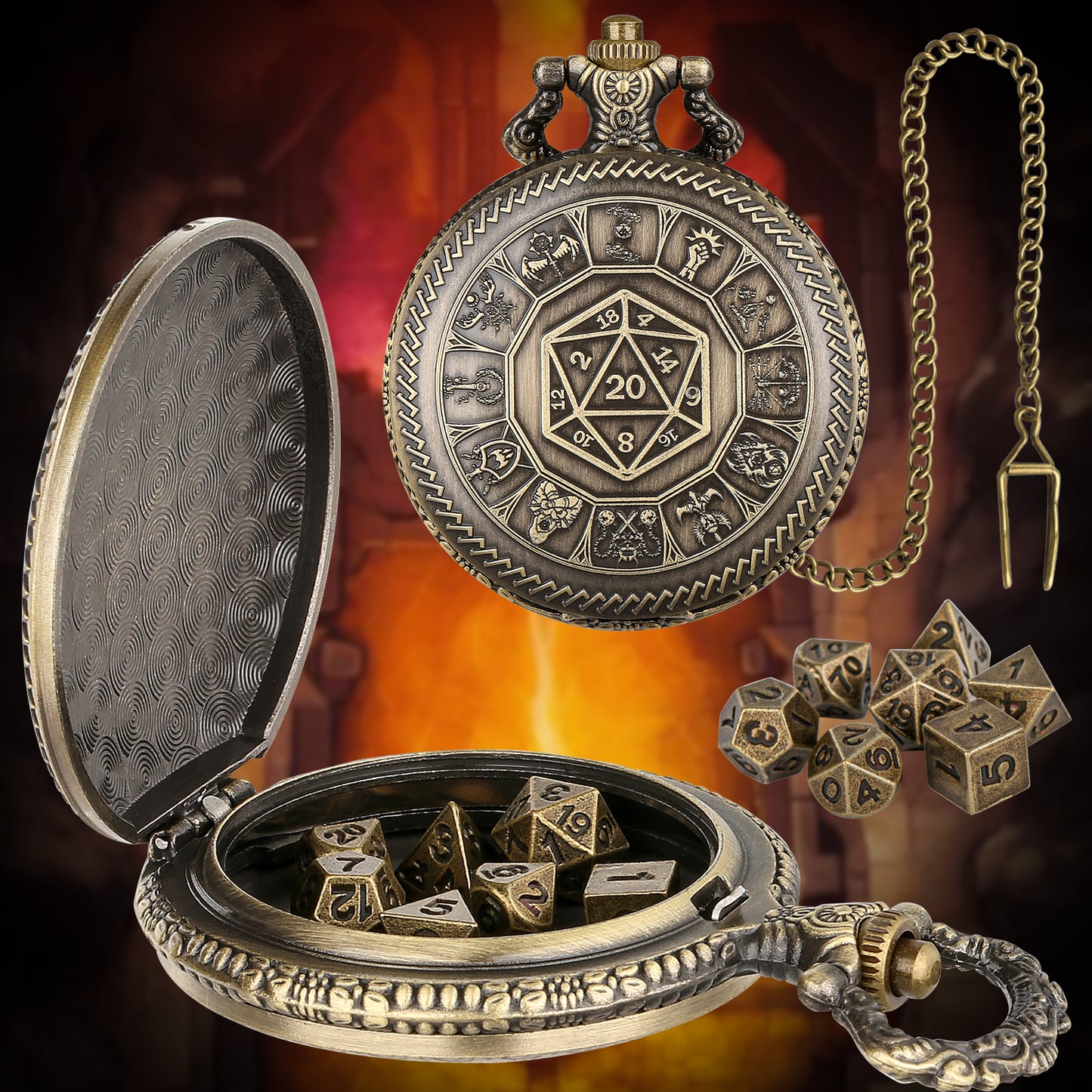 The Archmage's Hidden Dice Set