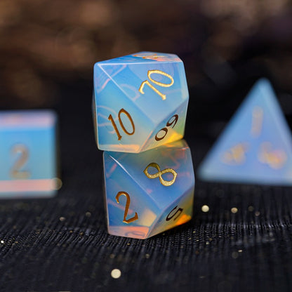 Opalite Dice Set